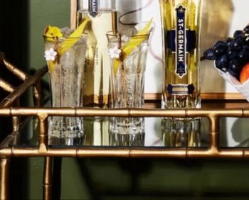 Lot de 6 verres St germain 