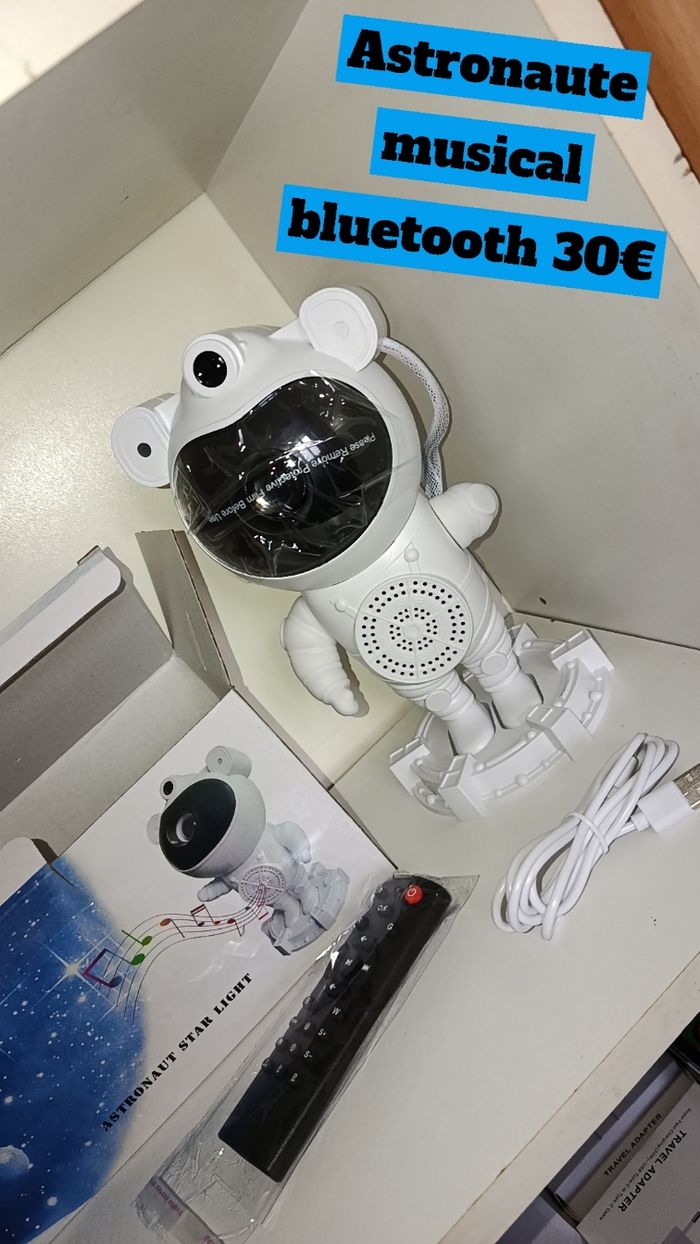 Astronaute musical bluetooth