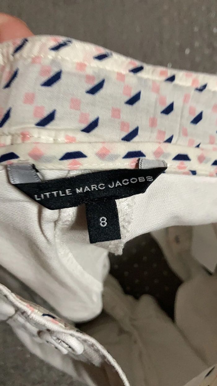 Short blanc fille 6 ans little marc Jacobs - photo numéro 5