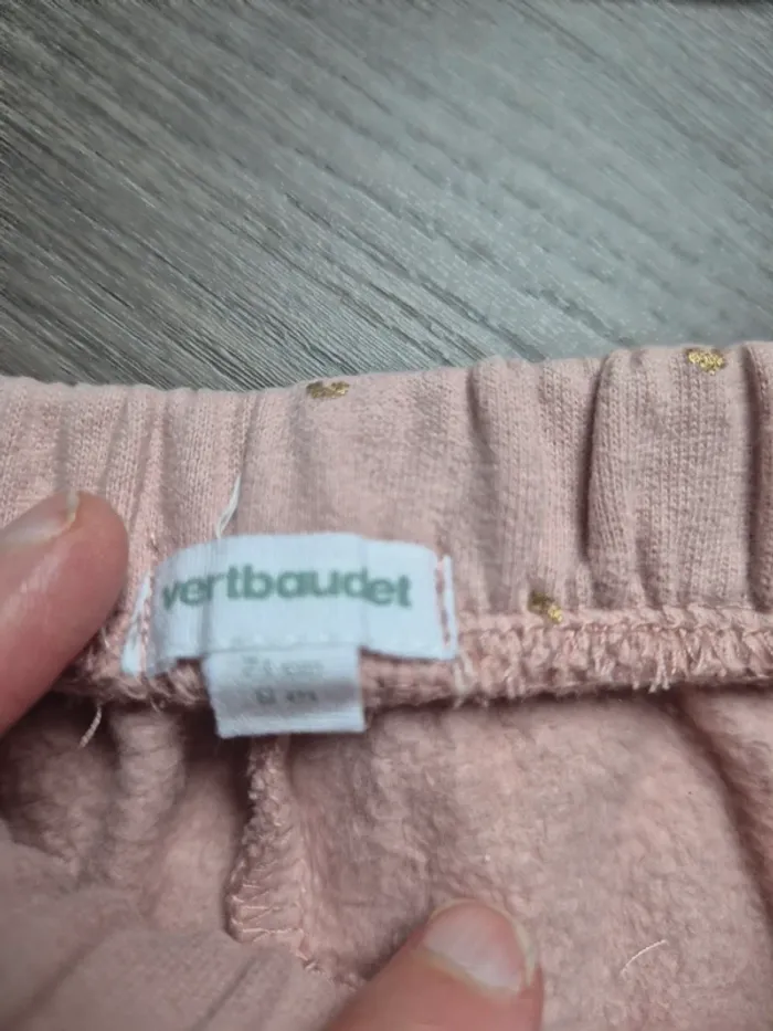 Superbe pantalon chaud vertbaudet 9 mois neuf - photo numéro 2