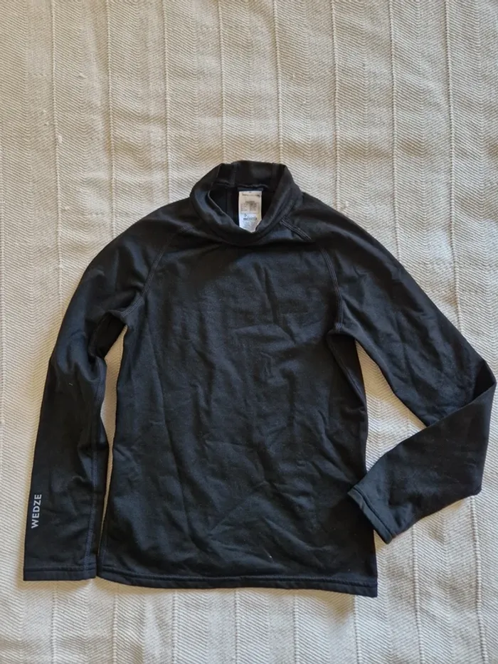 Wedze / Maillot micropolaire 1ère couche de sport ski rando enfant 10 ans - photo numéro 3