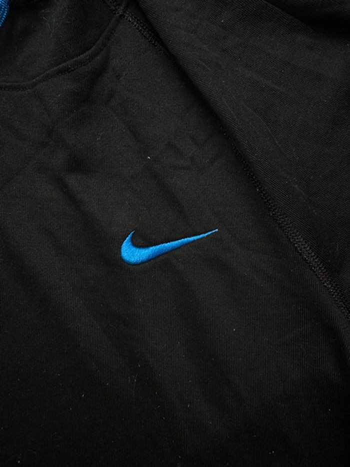 Sweat à capuche Nike noir et bleu taille XS - photo numéro 5