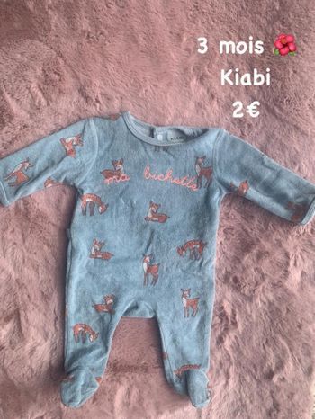 Pyjama 🌺 3 mois 🌺 Kiabi