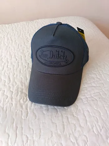 Casquette Van Dutch bleu marine homme taille unique neuf