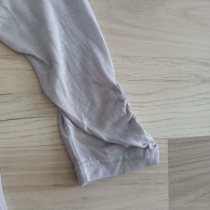 T-shirt femme gris à manches longues Terre de marins taille M - photo numéro 5