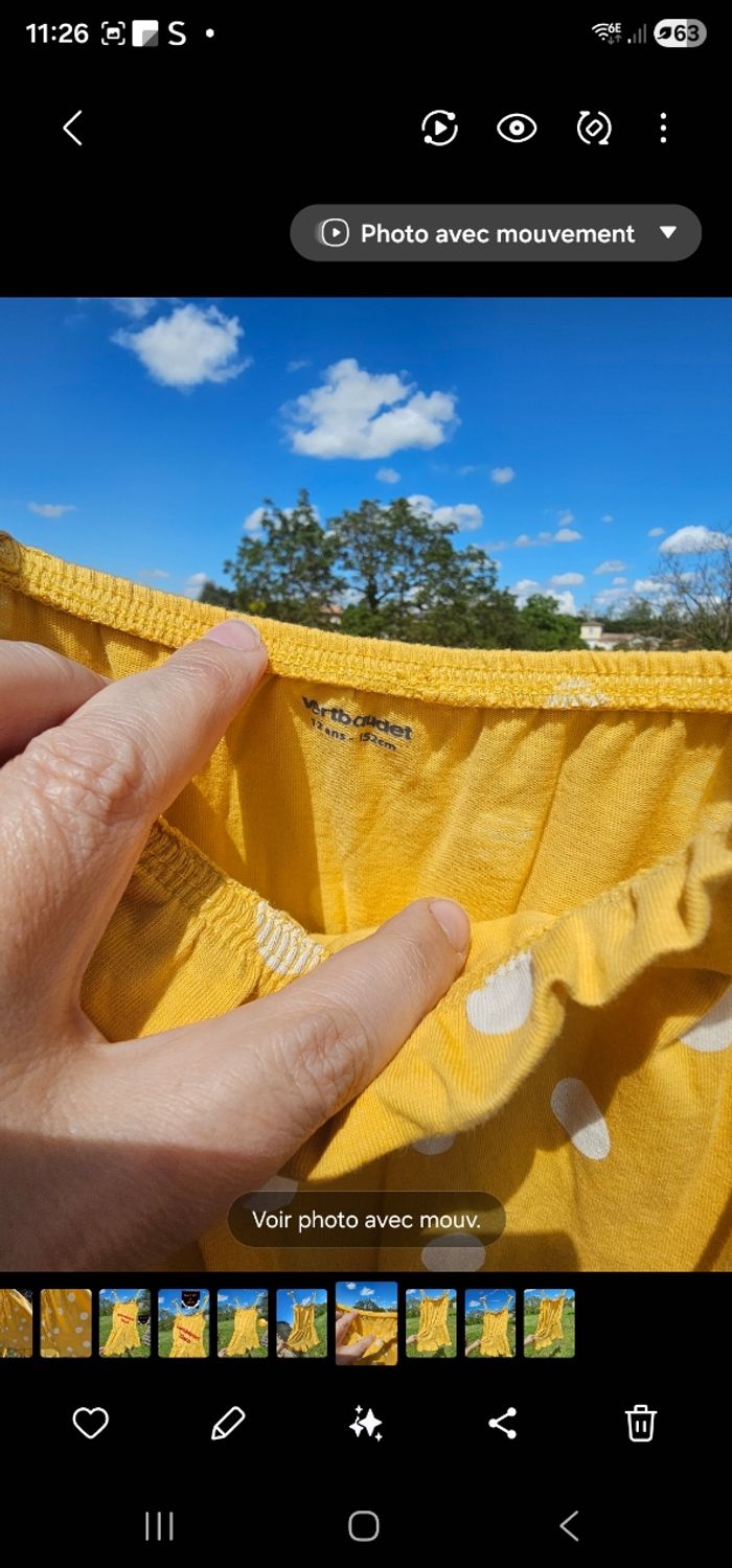 Combishort 12 ans fille - photo numéro 4