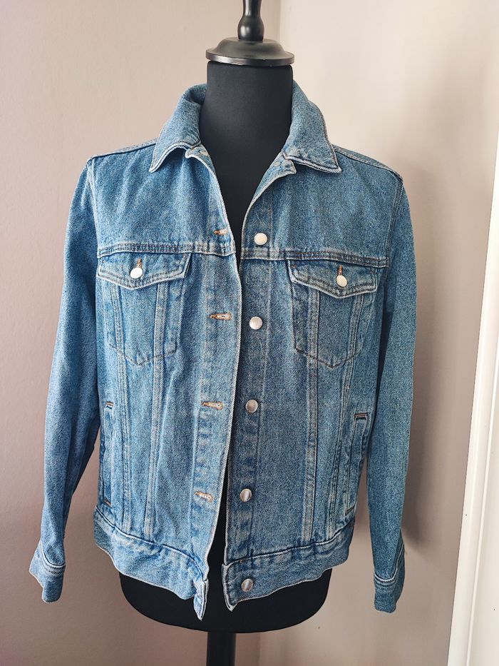 Blouson en jean bleu H&M Divided taille S
