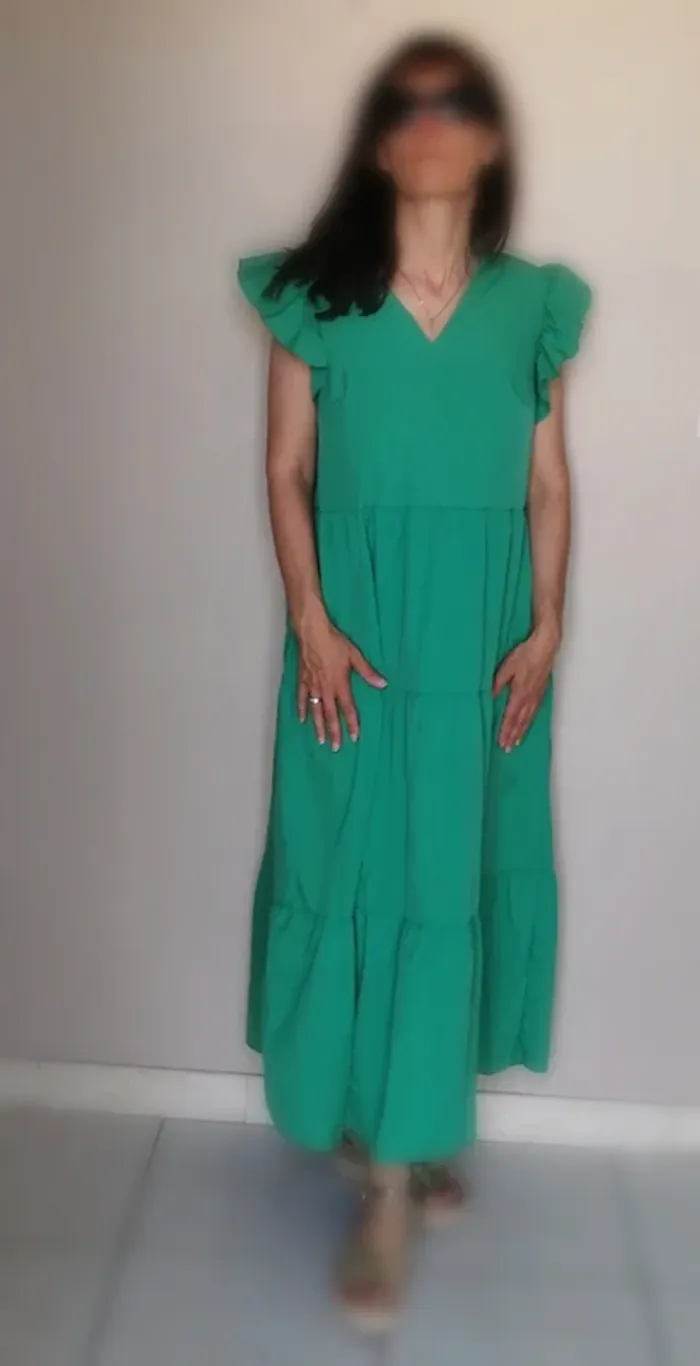 Robe d'été longue légère taille 38