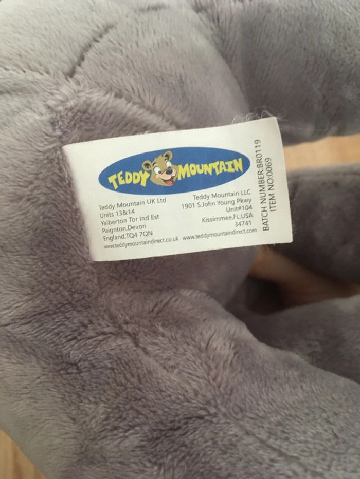 Éléphant en peluche - photo numéro 5