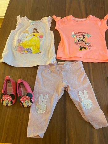 Lot ensembles été fille 3-6 mois Disney / Primark
