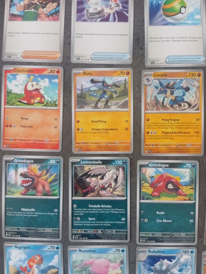 Lot 32 Cartes Pokémon Écarlate Et Violet Sans Doubles - photo numéro 4