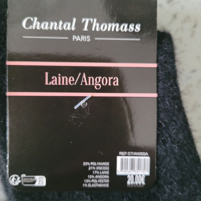 Chaussettes Chantal Thomass noir 36/38 - photo numéro 4