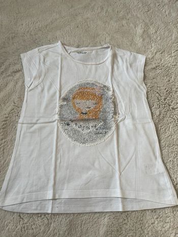 T-shirt manches courtes fille 8 ans vertbaudet