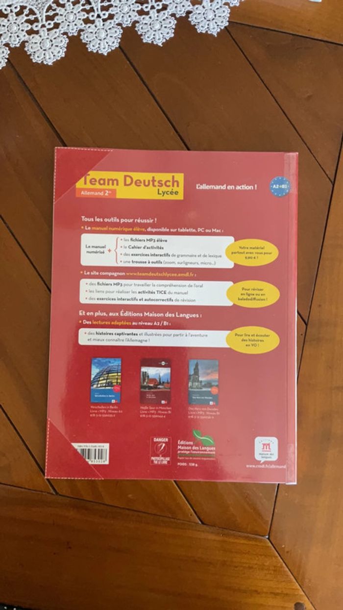 Team Deutsch livre seconde - photo numéro 2