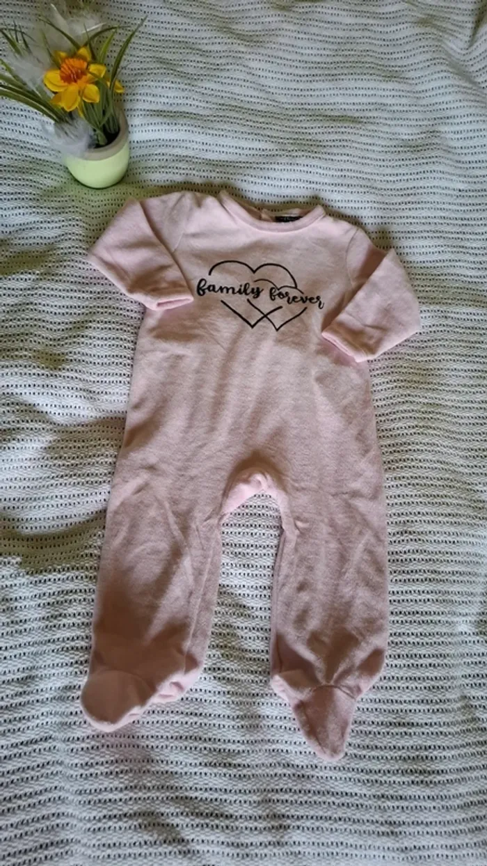 Pyjama Velour 12Mois