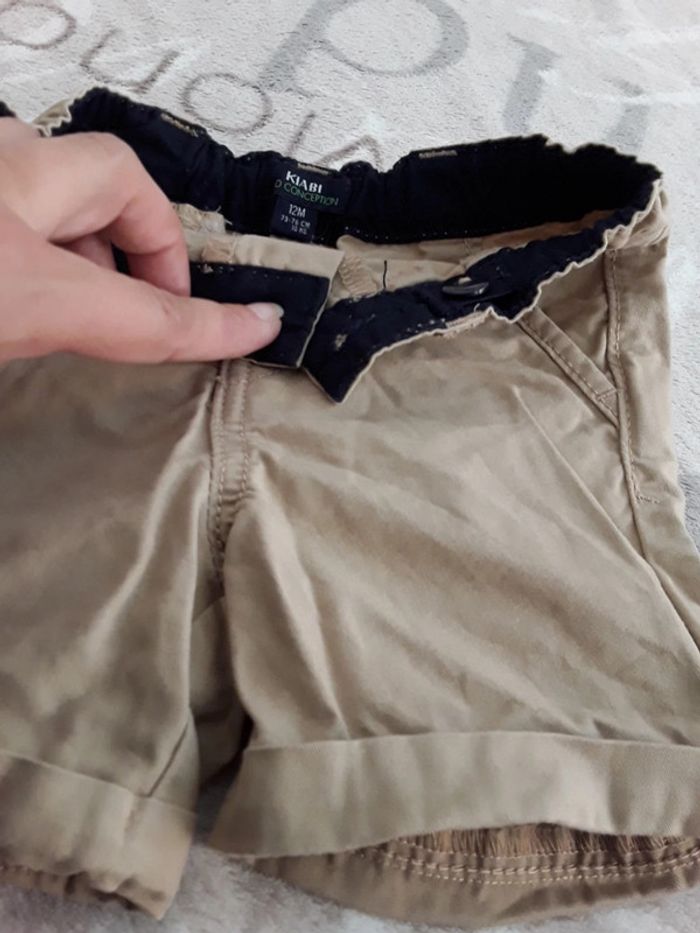 Short beige 12 mois - photo numéro 2