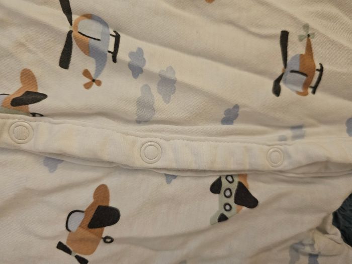 2 Grenouillères bébé garçon 1-2 mois/ 56cm - photo numéro 7