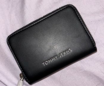 Porte monnaie noir tommy Hilfiger neuf