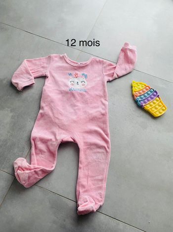 Pyjama / dors bien chat 12 mois influx