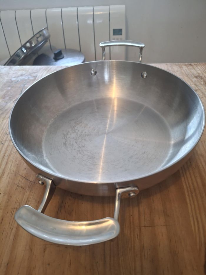 Poêle professionnelle en inox Vollrath Miramar 26cm tout feux dont induction - photo numéro 2