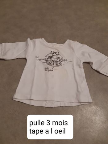 Pull 3 mois