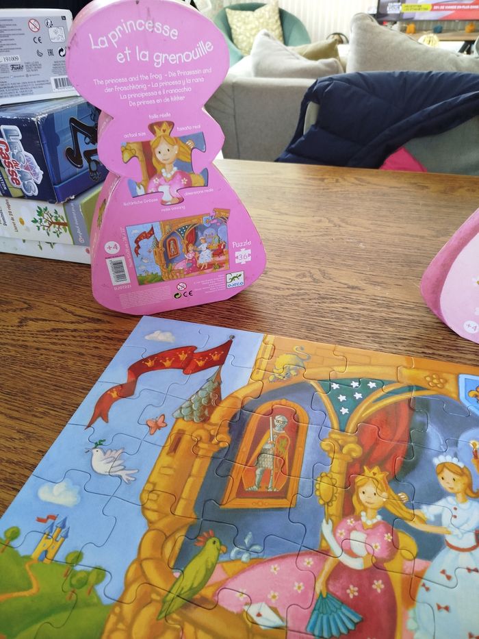 👑 Puzzle – La Princesse et la Grenouille 🐸 - photo numéro 4