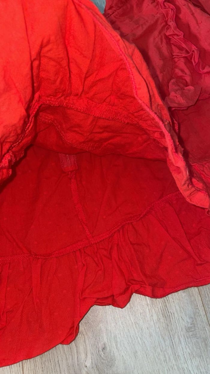 Jupe rouge courte taille M - photo numéro 4