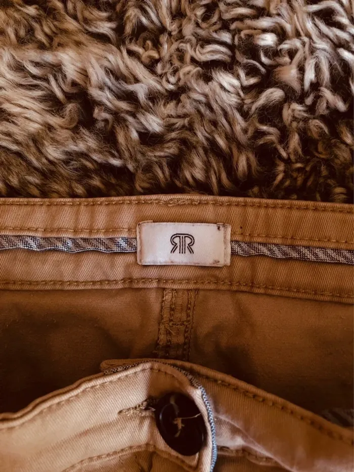 Pantalon chino beige la Redoute - photo numéro 4