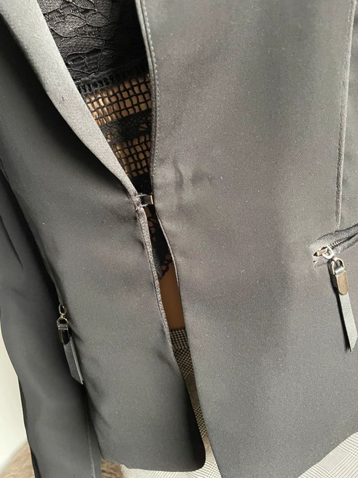 Blazer Noir Chic Jus d'Orange Paris - T3/M - photo numéro 6