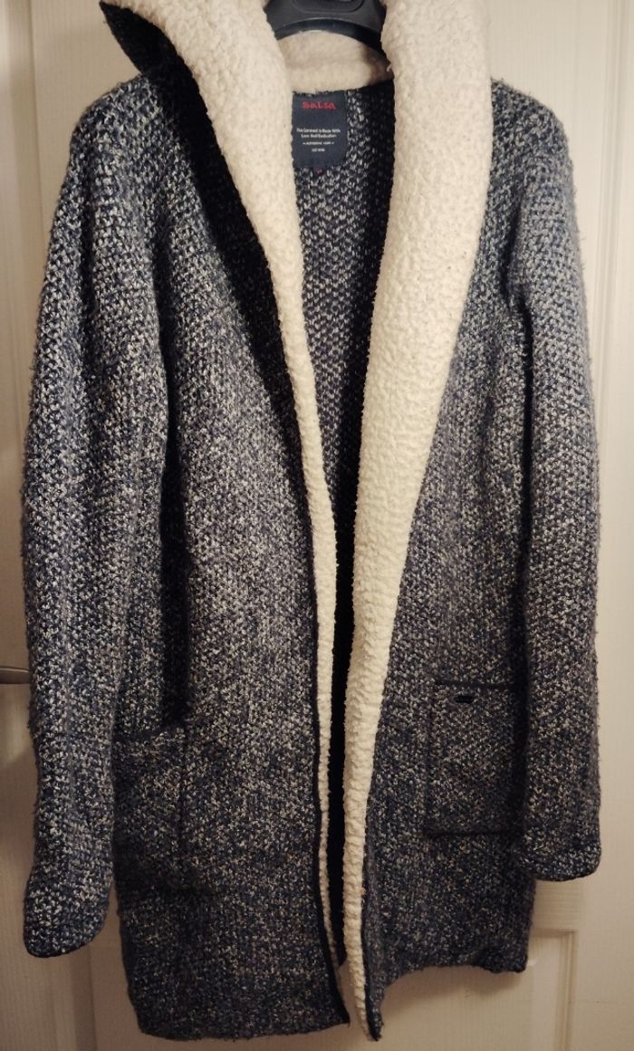 Manteau de laine taille M - photo numéro 4