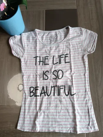 T-shirts manches courtes taille 14 ans