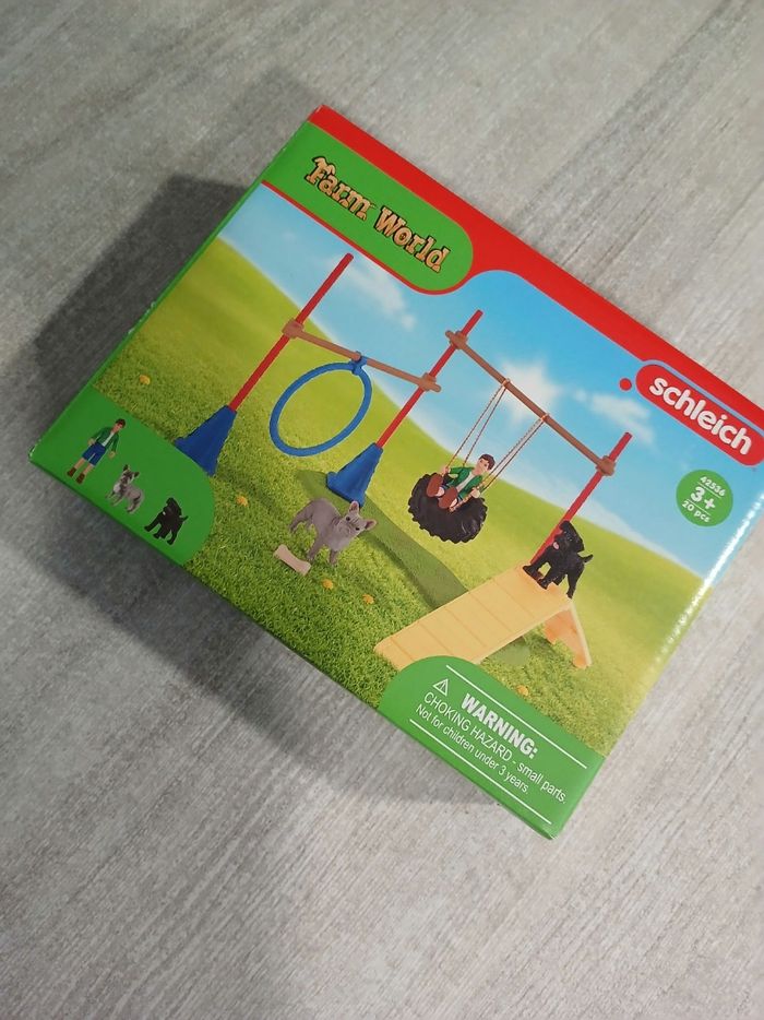 Pack divertissement chien schleich