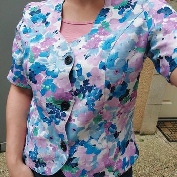 Magnifique blouse Vintage pour taille M