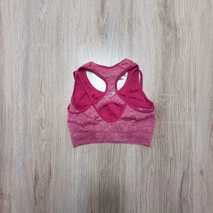 Brassière gymshark femme hauts rose xs - photo numéro 5