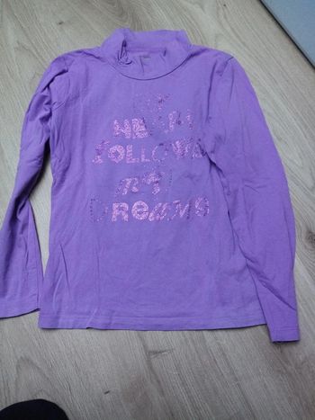 T shirt manche longue à col 14A