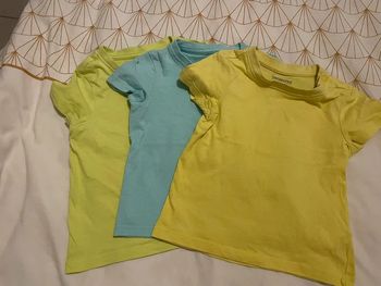 Lot tee shirt manche courtes 18 mois orchestra