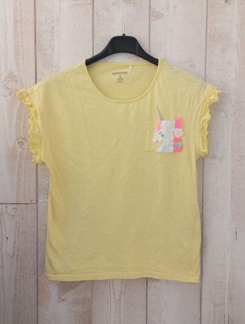 Tee-shirt manches courtes fille 14 ans