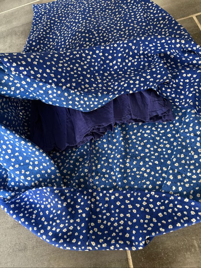 Jupe longue bleue - photo numéro 5