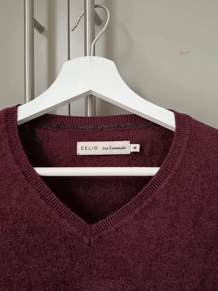 Pull col V Celio M - photo numéro 2
