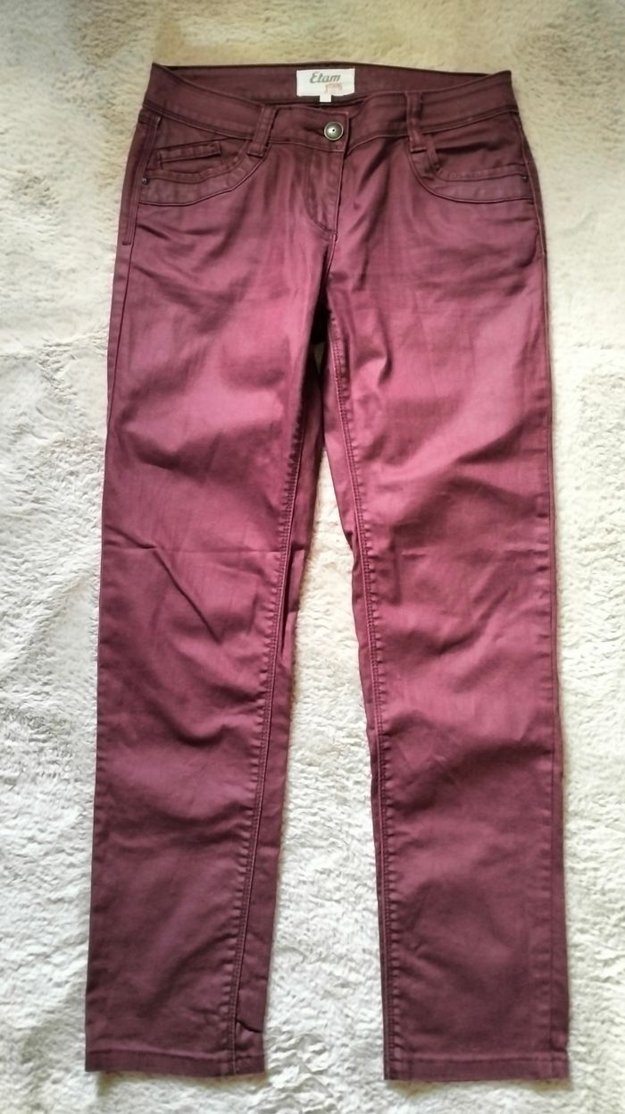 Pantalon enduit Etam - photo numéro 2
