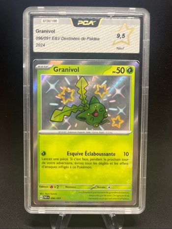 Carte Pokémon Granivol 096/091 PCA 9,5