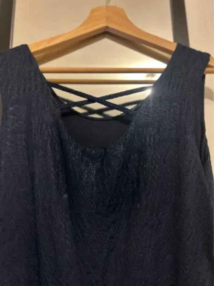 Robe bleu nuit neuve - photo numéro 3
