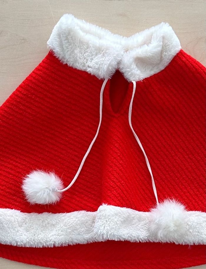 Cape / poncho fille Noël 2 ans - photo numéro 5