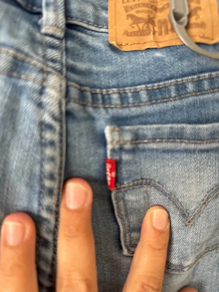 👖 jeans levi’s - fille - 4 ans - 104 cm - bon état - photo numéro 9