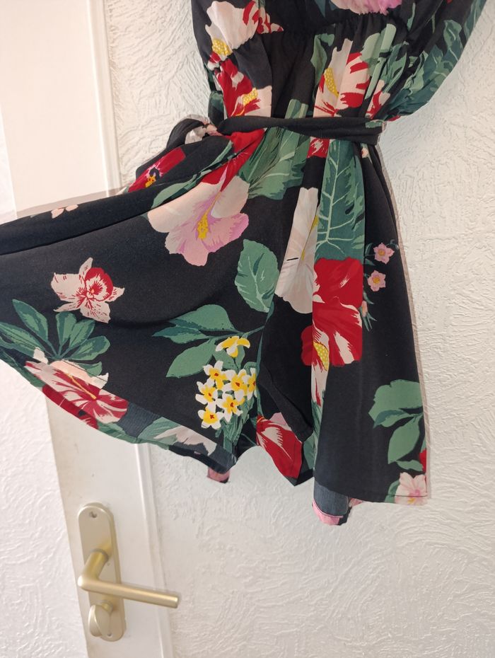 Combi short Fleurs - photo numéro 2
