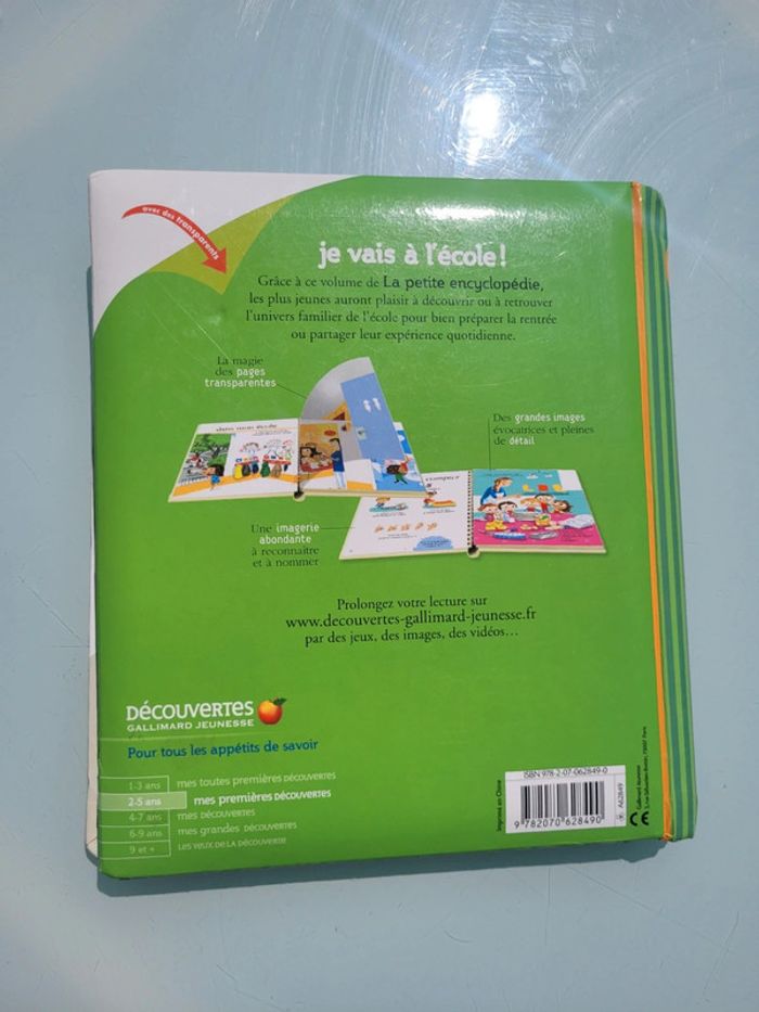 Mes Premières Découvertes Gallimard grand format 🖌 Je vais à l'école 🎒 - photo numéro 14
