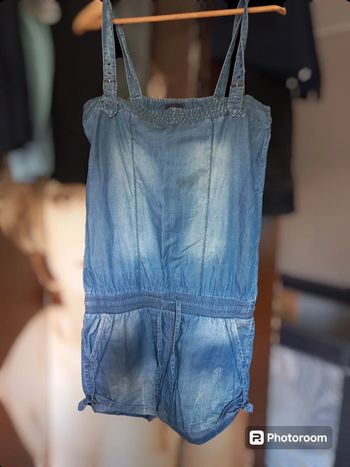 Salopette jeans souple été 🩵