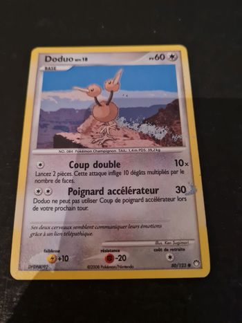 Carte pokémon Doduo 80/123