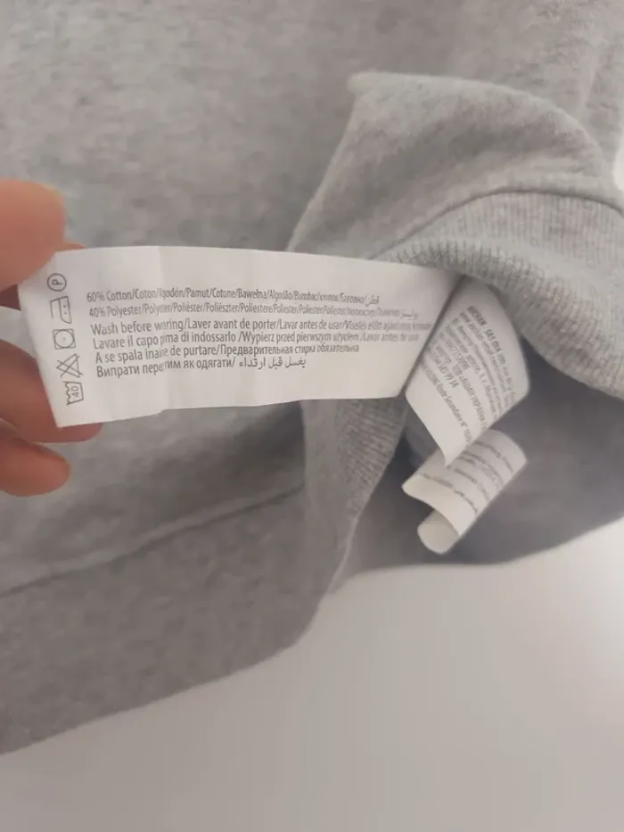 Pull garçon gris - photo numéro 5