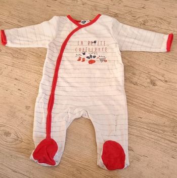 Pyjama velours 9 mois
